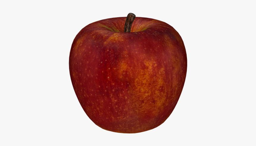 Apple, Fruit, Red, Frisch, Digital Art, Isolated - Apple, HD Png Download, Free Download