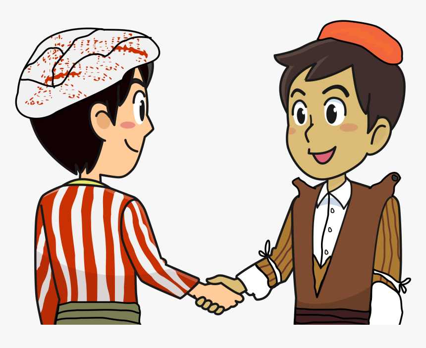 Transparent Boys Png - Clip Art Shaking Hands, Png Download, Free Download