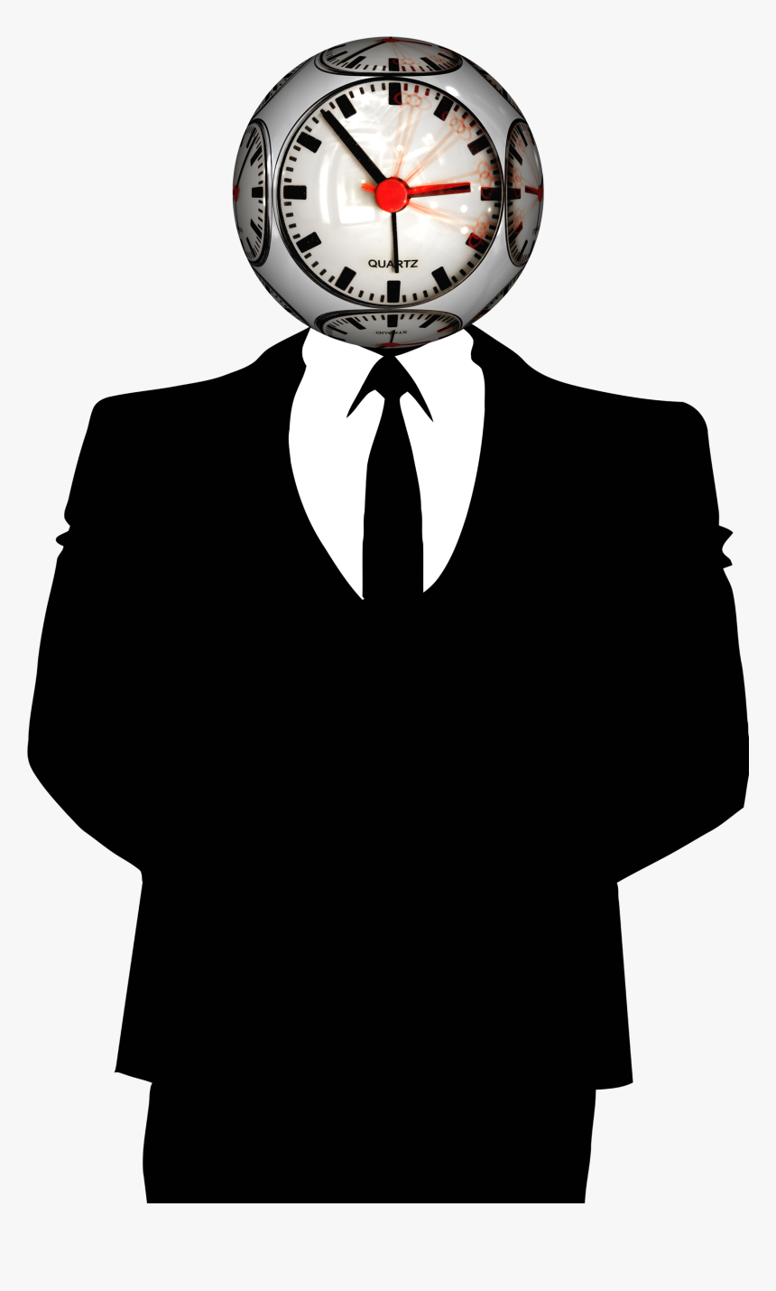 Clock Man Png, Transparent Png, Free Download