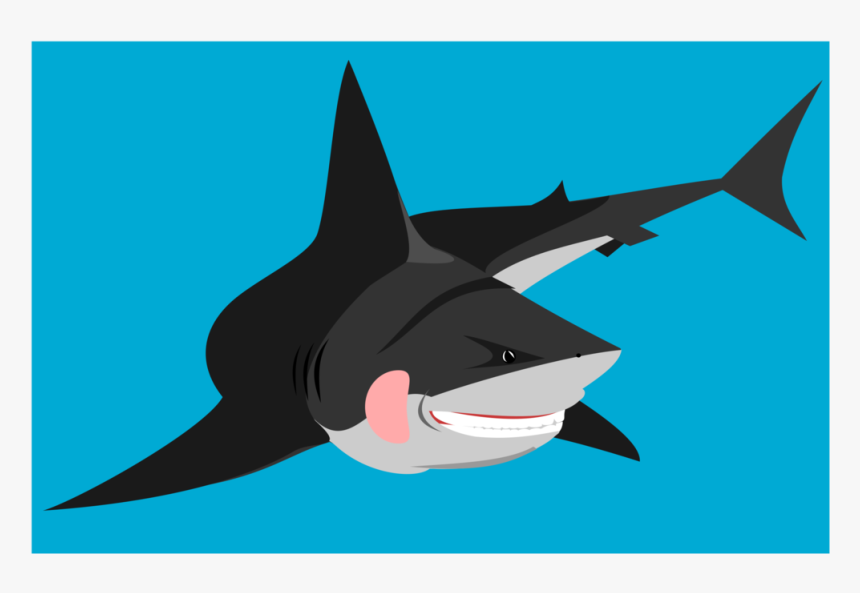 Marine Biology,shark,line - Clip Art, HD Png Download, Free Download