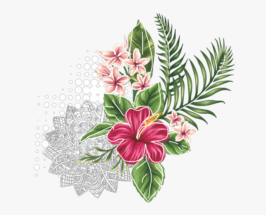 Flowers Overlay Kpop, HD Png Download, Free Download