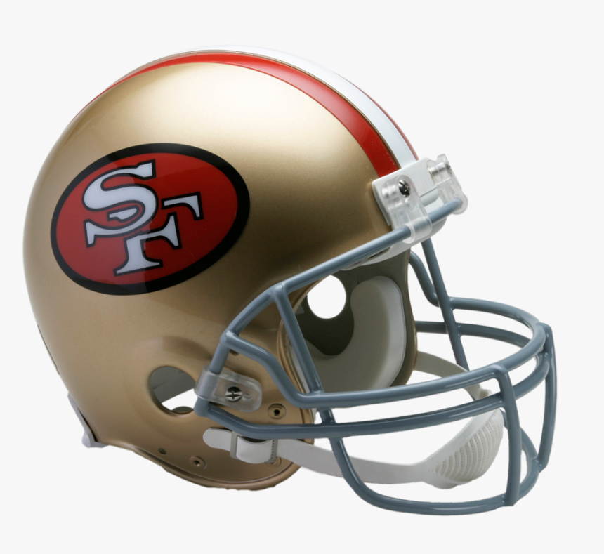 San Francisco 49ers Vsr4 Authentic Throwback Helmet - 49ers Helmet, HD Png Download, Free Download