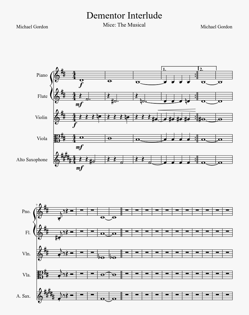 Wallace And Gromit Theme Trumpet Sheet Music, HD Png Download, Free Download
