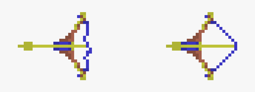 Pixel Art Bow Of Light, HD Png Download, Free Download