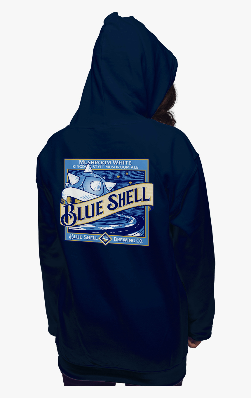 Blue Shell Beer - Hoodie, HD Png Download, Free Download