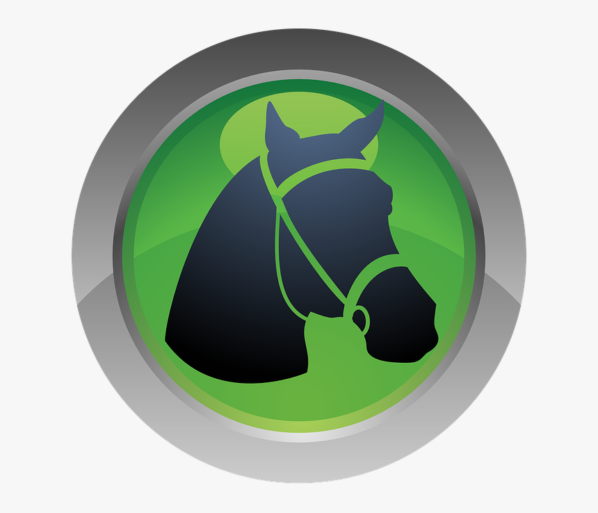 Sport, Horse, Icon, Horseback Riding, Green - Pronostic Parfait, HD Png Download, Free Download