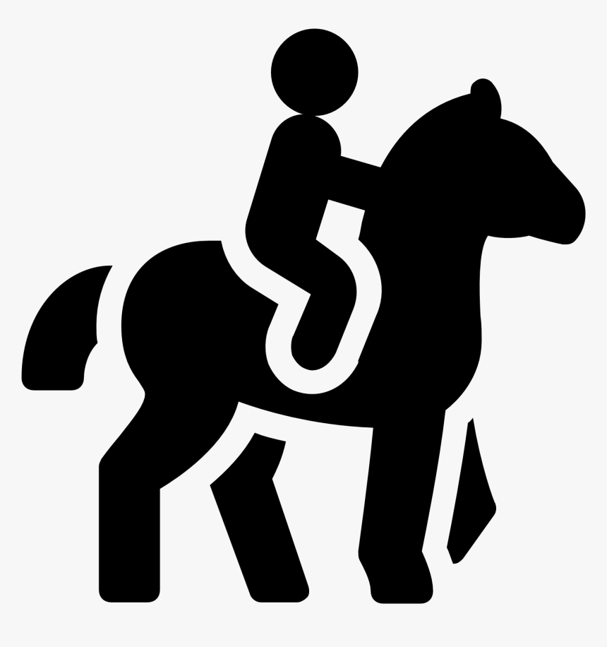 Horse Riding Icon Png - Horse Ride Icon, Transparent Png, Free Download