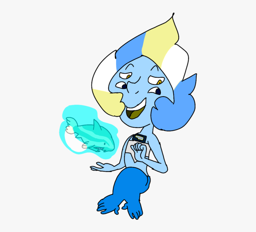 Here Is Blue Conch Shell - Cartoon, HD Png Download, Free Download