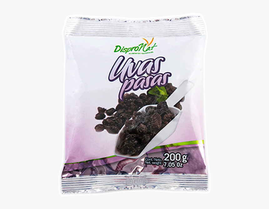 Dispronat Uvas Pasas - Chocolate-covered Raisin, HD Png Download, Free Download