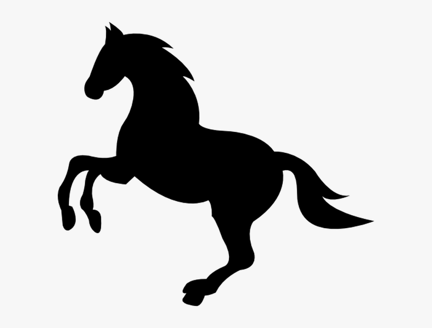 Vector Horses Dark Horse - Horse Icon Png, Transparent Png, Free Download