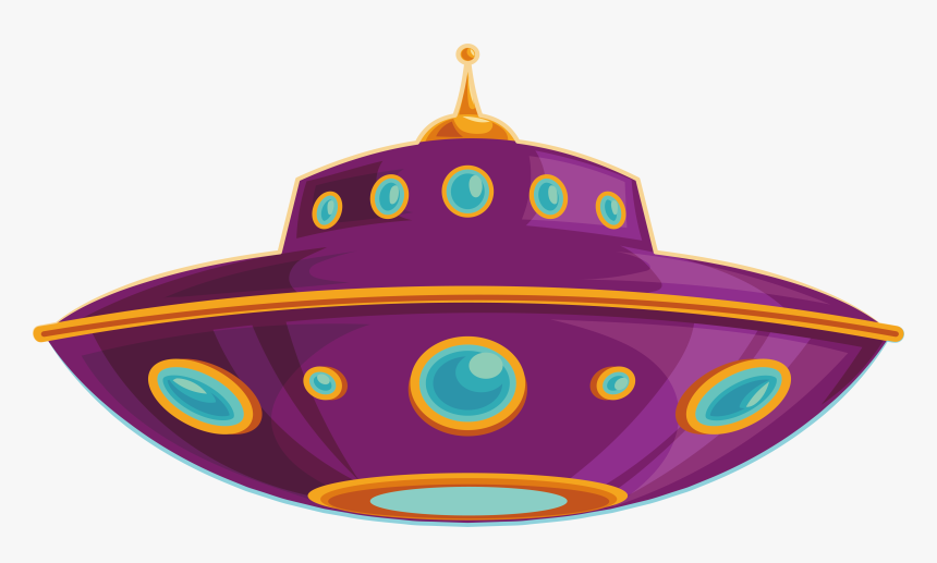 Transparent Flying Saucer Clipart - Flying Saucer Cartoon Png, Png Download, Free Download