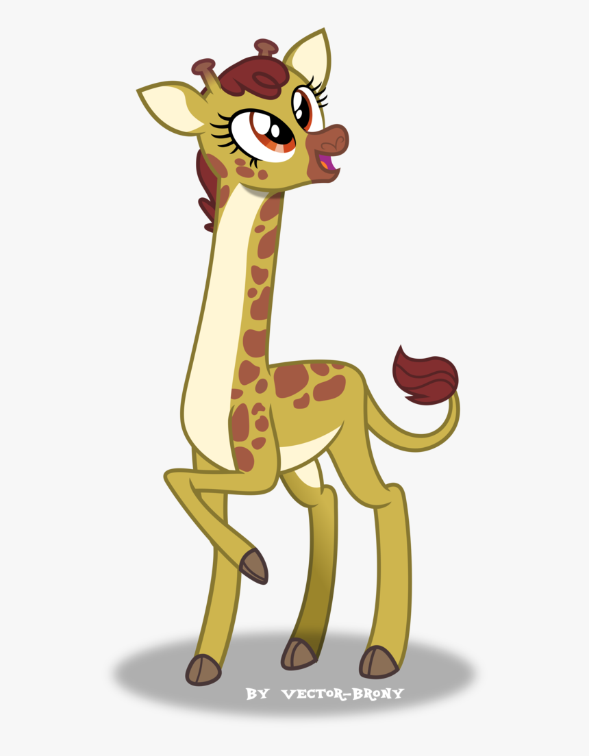 Vector Giraffe Simple - My Little Pony Giraffe, HD Png Download, Free Download