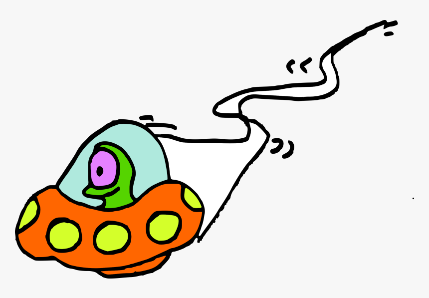 Plant,art,area - Flying Saucers Cartoons, HD Png Download, Free Download