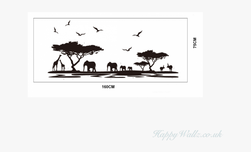 Black And White Safari, HD Png Download, Free Download