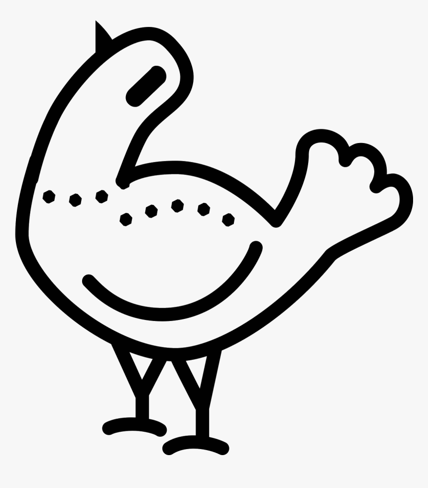 Transparent Trash Dove Png - Line Art, Png Download, Free Download