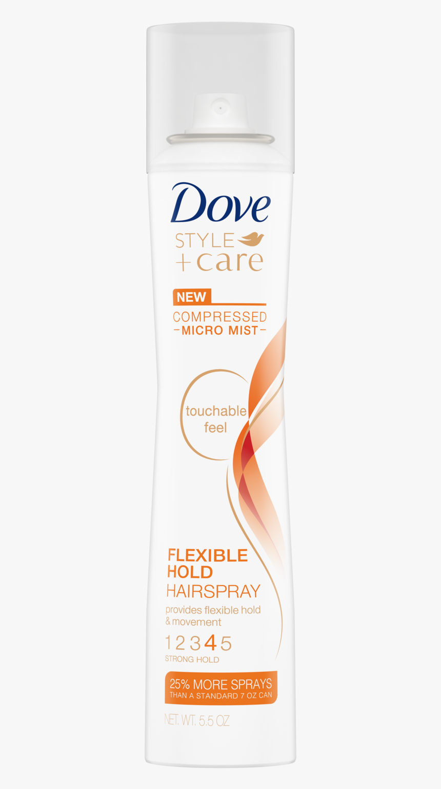 Dove Style Care Compressed Flexible Hold Hair Spray - Dove Micro Mist Hair Spray, HD Png Download, Free Download