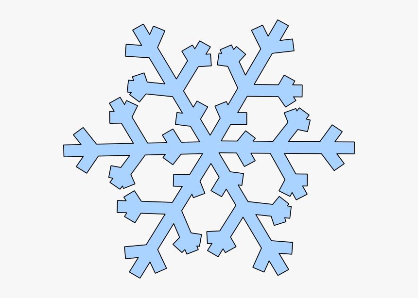 Snowflakes Clipart Png - Transparent Background Snowflake Clipart, Png Download, Free Download