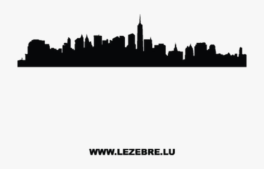 City Skyline Silhouette Transparent, HD Png Download, Free Download