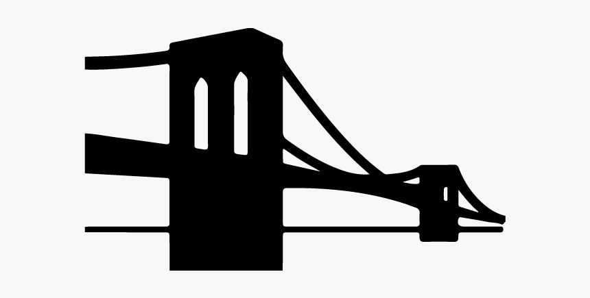 Collection Of Free Bridge Clipart Brooklyn Bridge Amusement - Brooklyn Bridge Clip Art, HD Png Download, Free Download