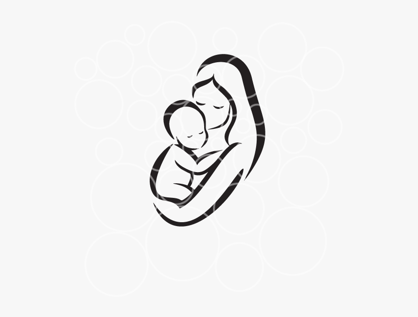 Режим мать и дитя. Силуэт мамы с ребенком. Очертания младенца. Эмблема материнство. Логотип мама с ребенком.
