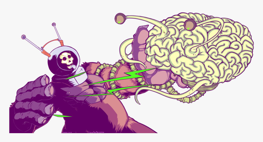 Fiend Without A Face Brain, HD Png Download, Free Download