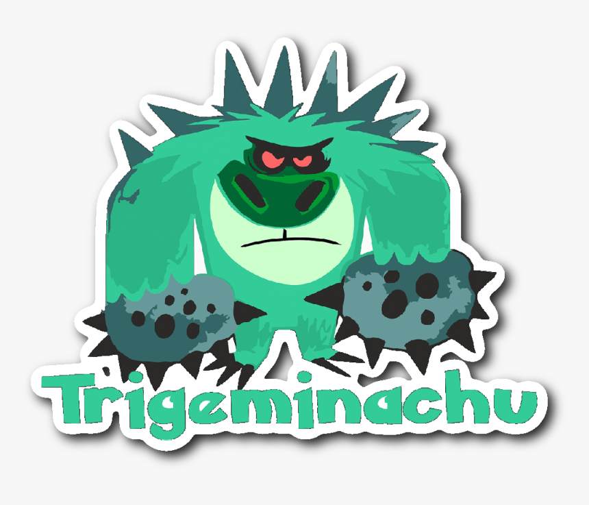 Tn Monster Sticker - Cartoon, HD Png Download, Free Download