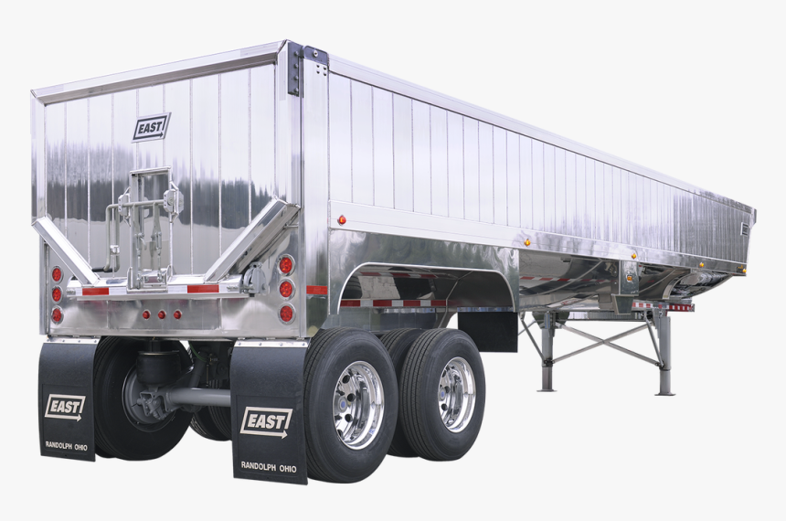 Landfill Drawing Semi Truck - Back Of Dump Trailer, HD Png Download, Free Download