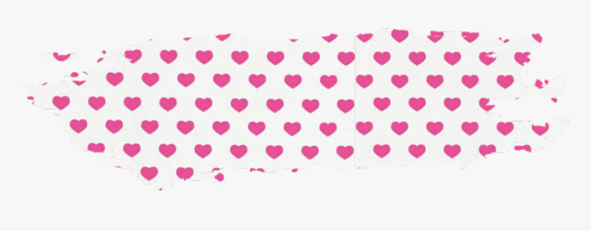 #strip #tape #kawaii #kpopedits #kpop #hearts #whiteandpink - Polka Dot, HD Png Download, Free Download