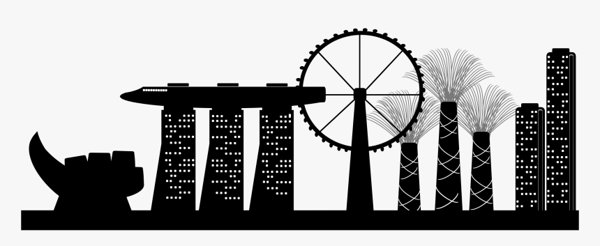 Singapore Skyline Silhouette Png , Png Download - International Law Conference 2019, Transparent Png, Free Download