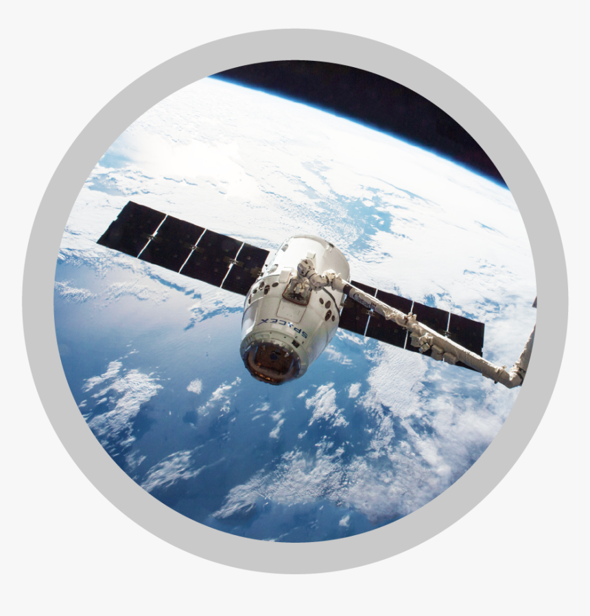 Srg Bubble-01 - Indian Astronaut And Indian Satellite, HD Png Download, Free Download