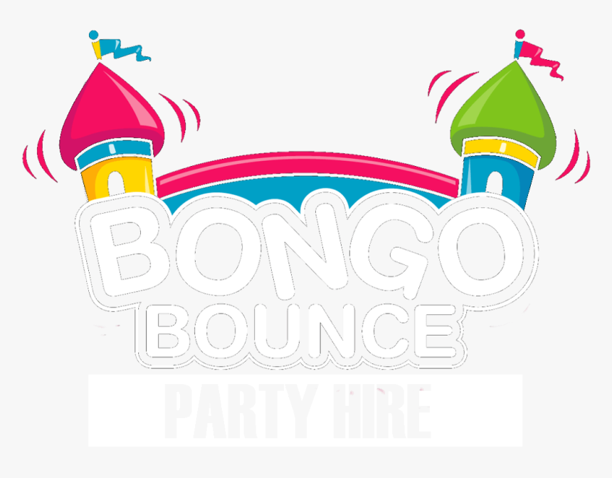 Bongo Bounce Jumping Castle Hire, Melbourne Logo - Jumping Castles Logo, HD Png Download, Free Download