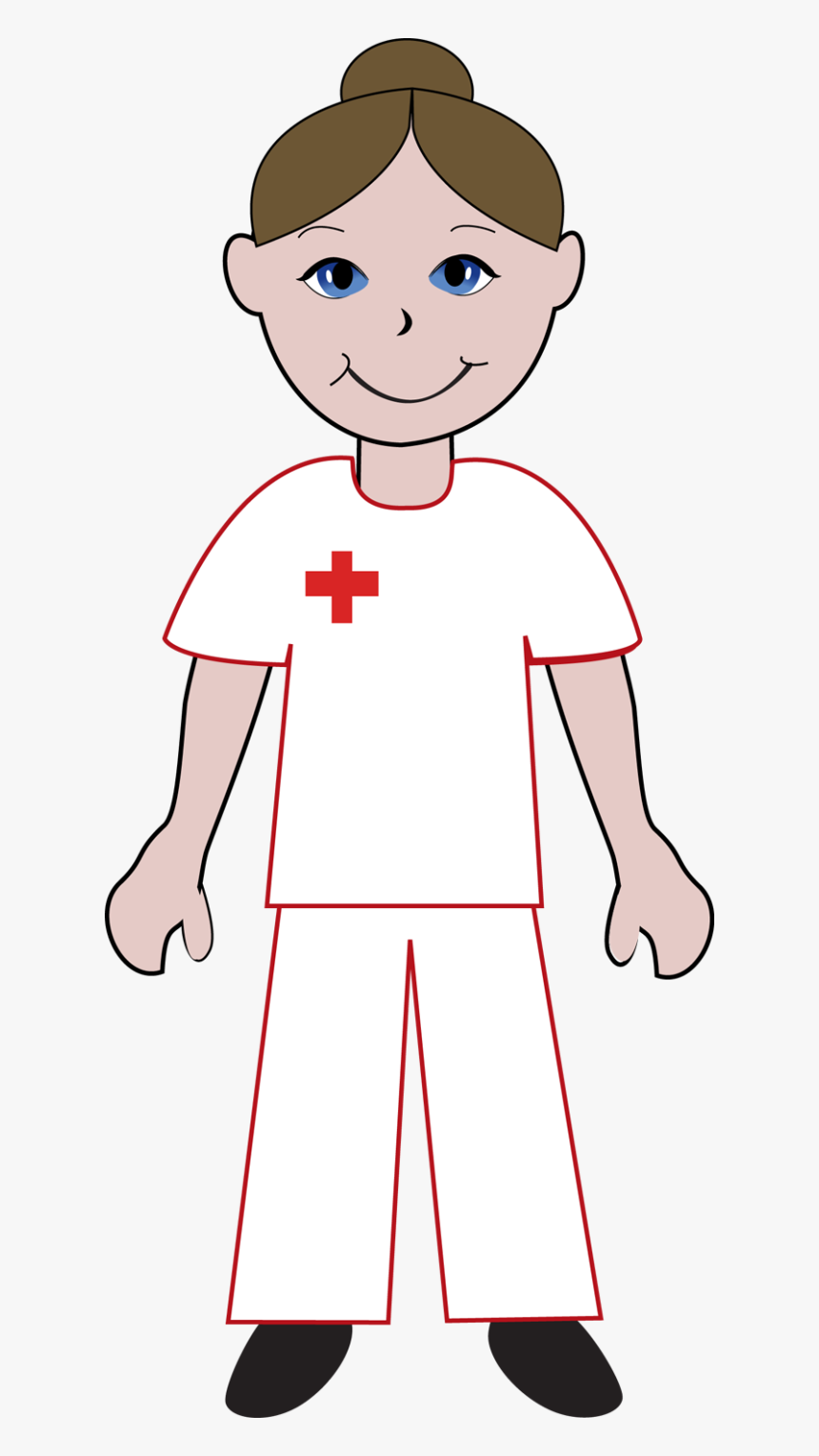 Clip Art Library Ittime - Boy Nurse Clipart Black And White, HD Png Download, Free Download