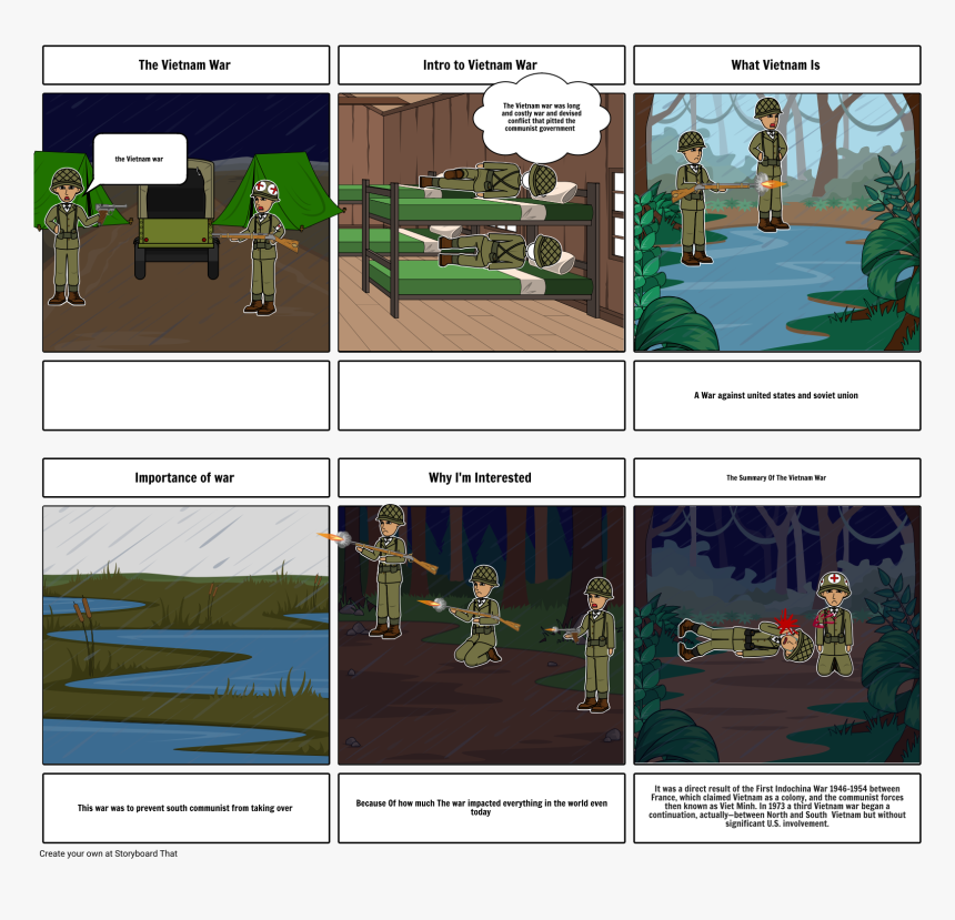 Vietnam War Storyboard 1954, HD Png Download, Free Download