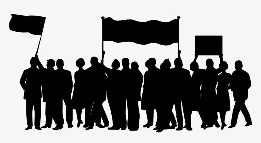 Protest - Activist Silhouette, HD Png Download, Free Download