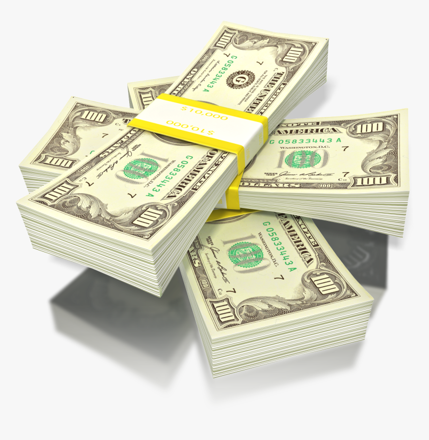 Money Stacks Png - Clipart Stacks Of Money, Transparent Png, Free Download