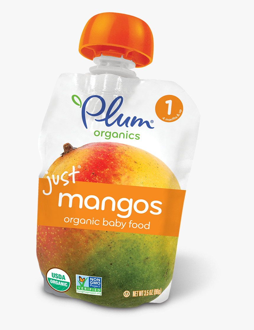 Plum Organics Baby Food , Png Download - Plum Organics, Transparent Png, Free Download