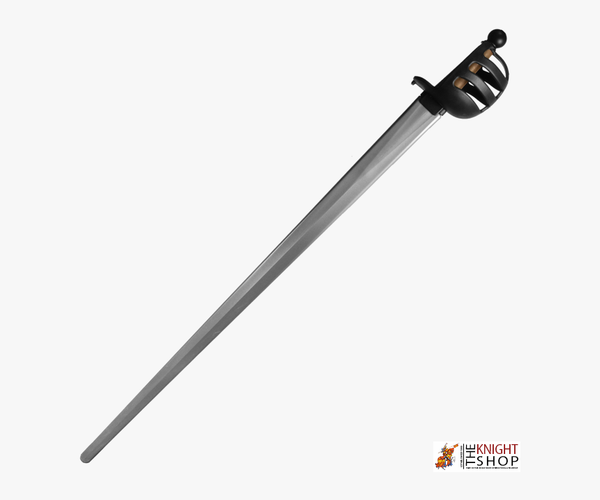 Red Dragon Hema Synthetic Sparring Basket Hilt Sword - Sabre, HD Png Download, Free Download