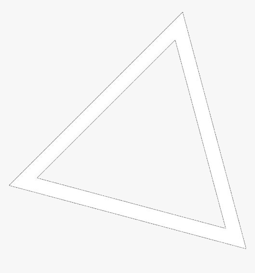 #white #whitetheme #whiteaesthetic #aesthetic #triangle - Triangle Shape For Picsart, HD Png Download, Free Download