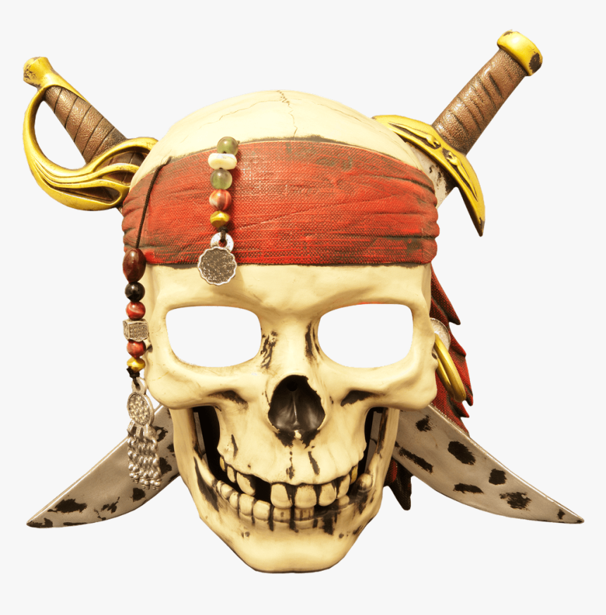 #dressup #costume #pirate #pirates #piratesofthecaribbean - Skull, HD Png Download, Free Download