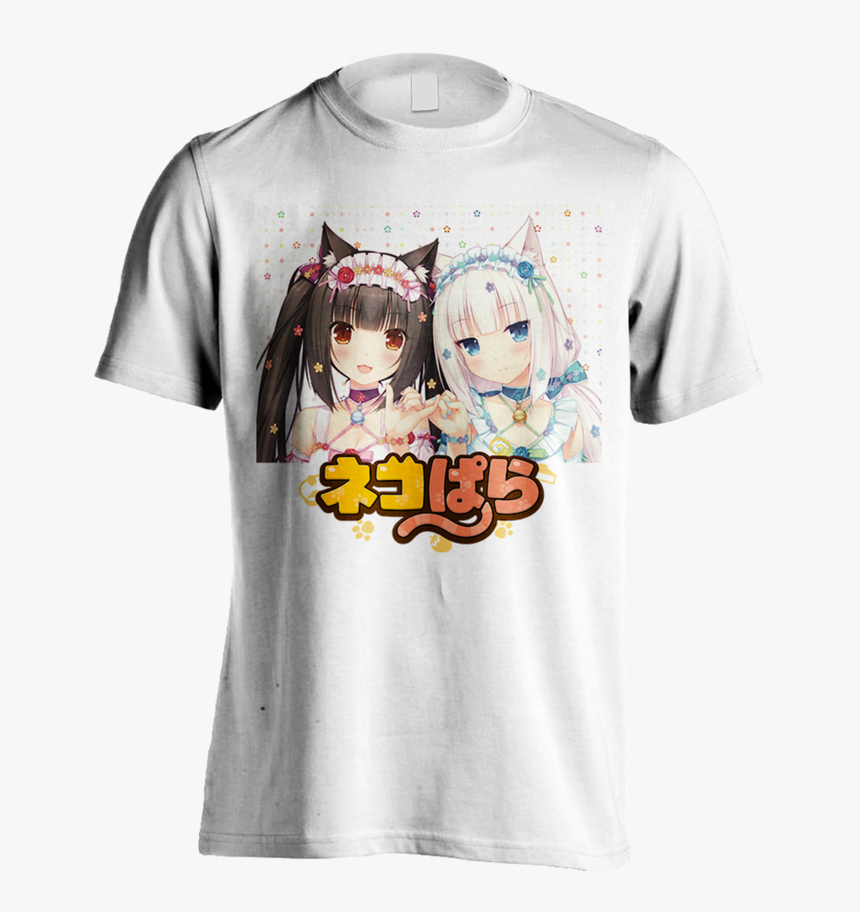 Kaos Anime Nekopara / Shirt Chocola / Tshirt Vanilla - Cute Chocolate And Vanilla  Anime, HD Png Download - kindpng