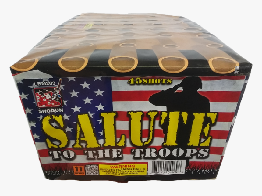 Lbm 203 Salute To The Troops - Box, HD Png Download, Free Download