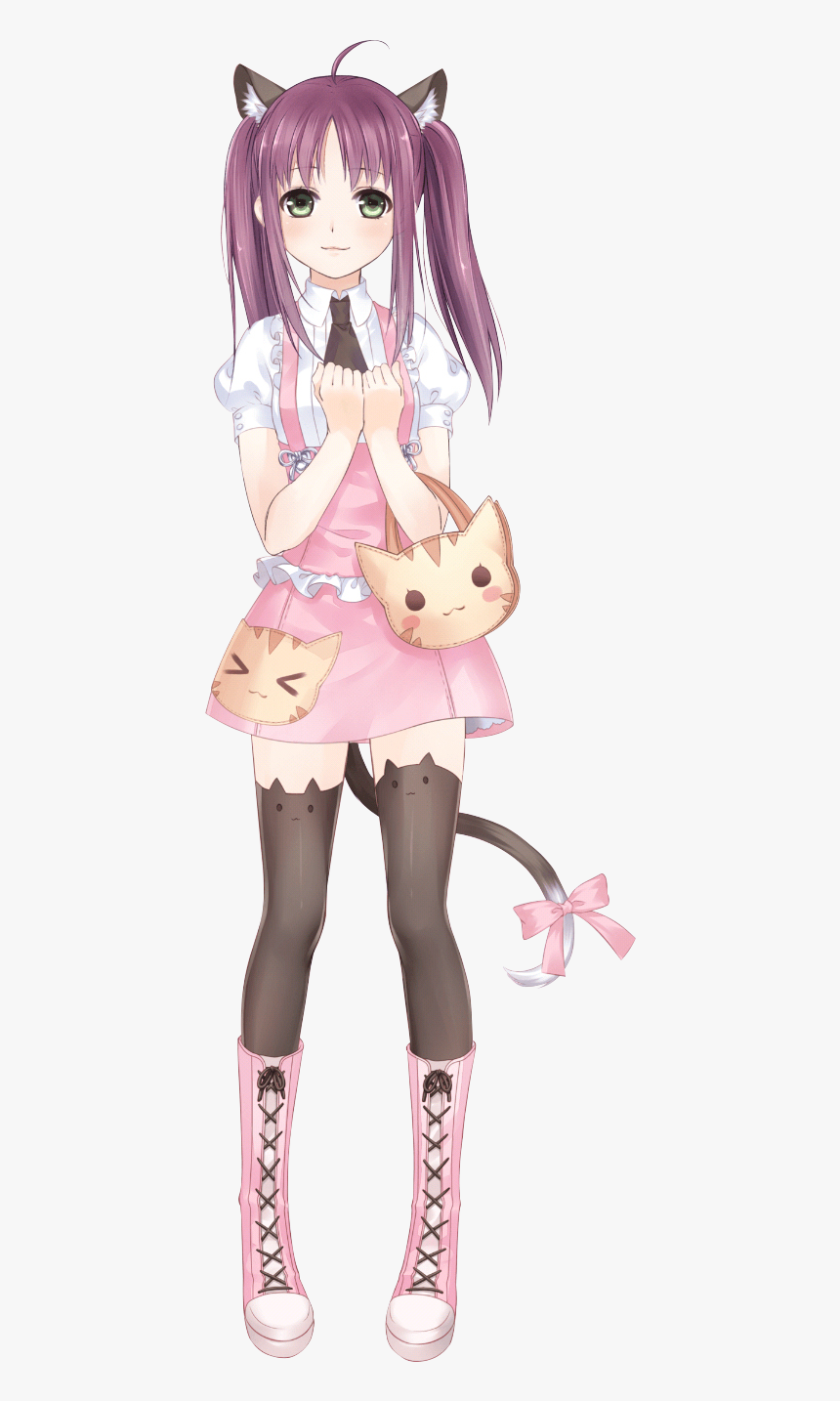 Catgirls - Kawaii Anime Cats Girl, HD Png Download - kindpng Catgirls - Kawaii Anime Cats Girl, HD Png Download - kindpng