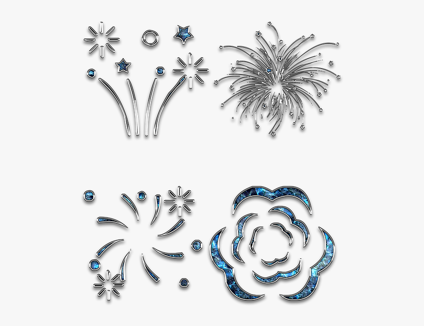 Decor, Ornament, Jewelry, Salute, Flash, Spray, Star - Illustration, HD Png Download, Free Download