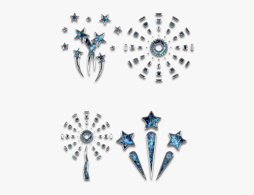 Decor, Ornament, Jewelry, Salute, Flash, Spray, Star - Body Jewelry, HD Png Download, Free Download