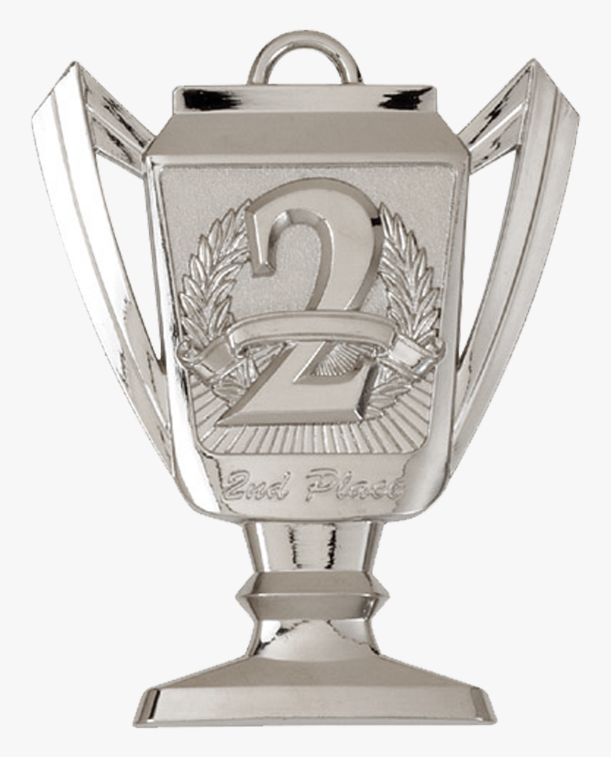 Medal Clipart Silver - 2nd Place Silver Trophy, HD Png Download, Free Download