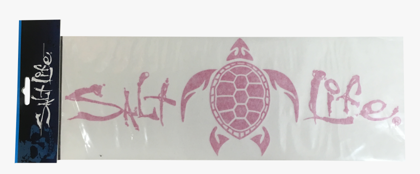 Pink Salt Life Surf Sticker Turtle Decal - Salt Life Turtle Decal, HD Png Download, Free Download