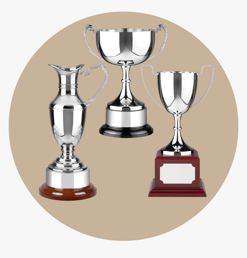 Silver Cups & Trophies - Trophy, HD Png Download, Free Download