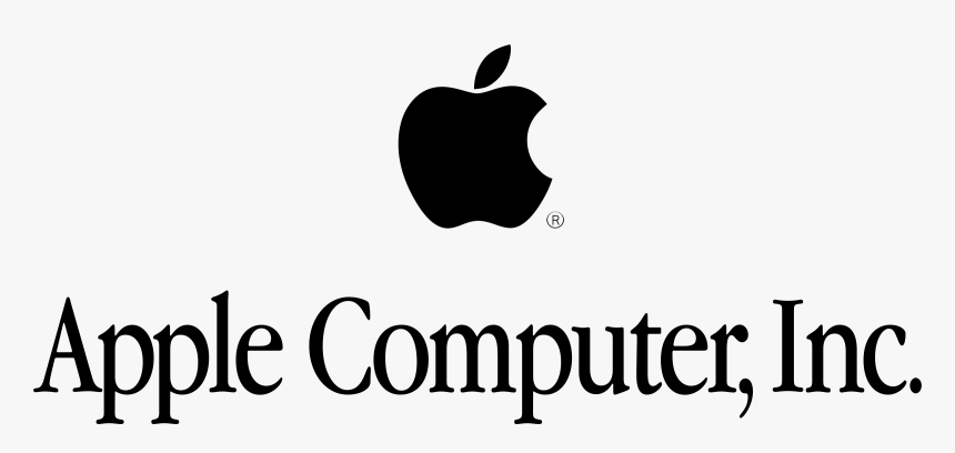 Apple Computer Inc Logo Transparent, HD Png Download, Free Download