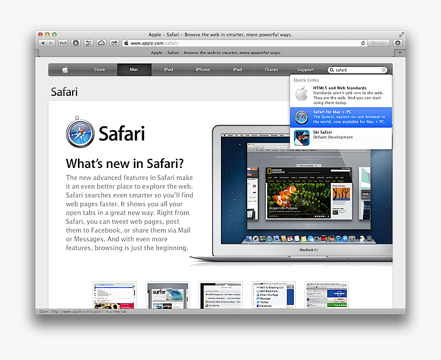Download Safari For Windows, HD Png Download, Free Download