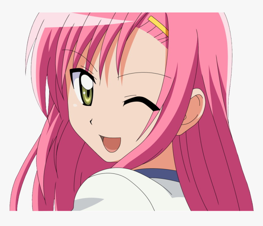 Transparent Anime Characters Png Pink Hair Anime Girl Character Png Download Kindpng